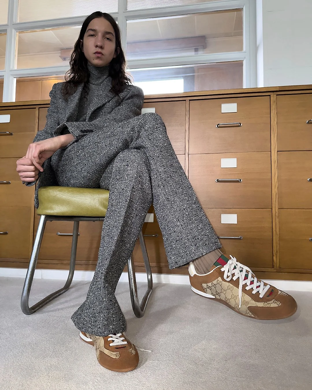 Gucci レトロスタイル スニーカー Gucci introduces Gucci Shift Sneaker — RODEO DRIVE